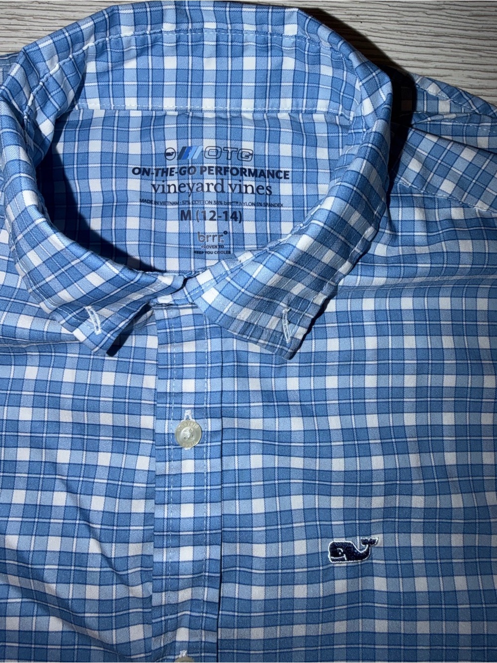 Youth Boys Vineyard Vines Button-Down Shirt
